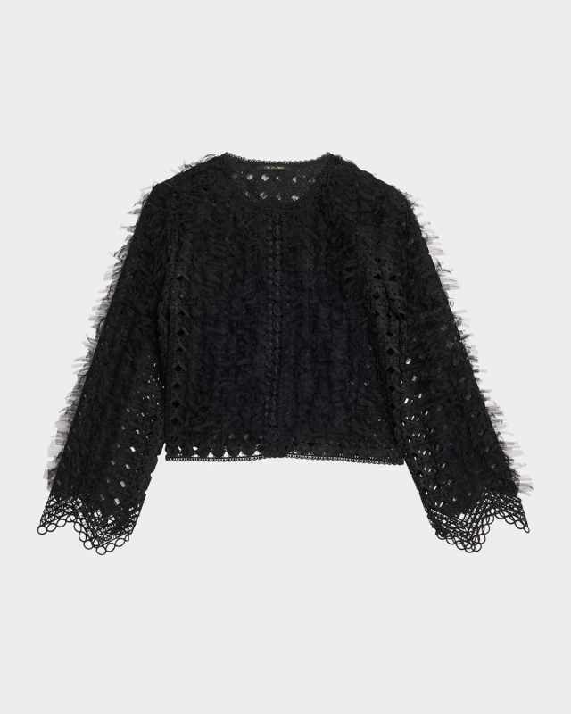 Ollie Lace Fringe Jacket